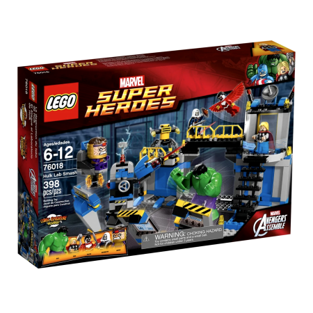 LEGO Super Heroes 76018 Zniszczenie Laboratorium Hulka Marvel